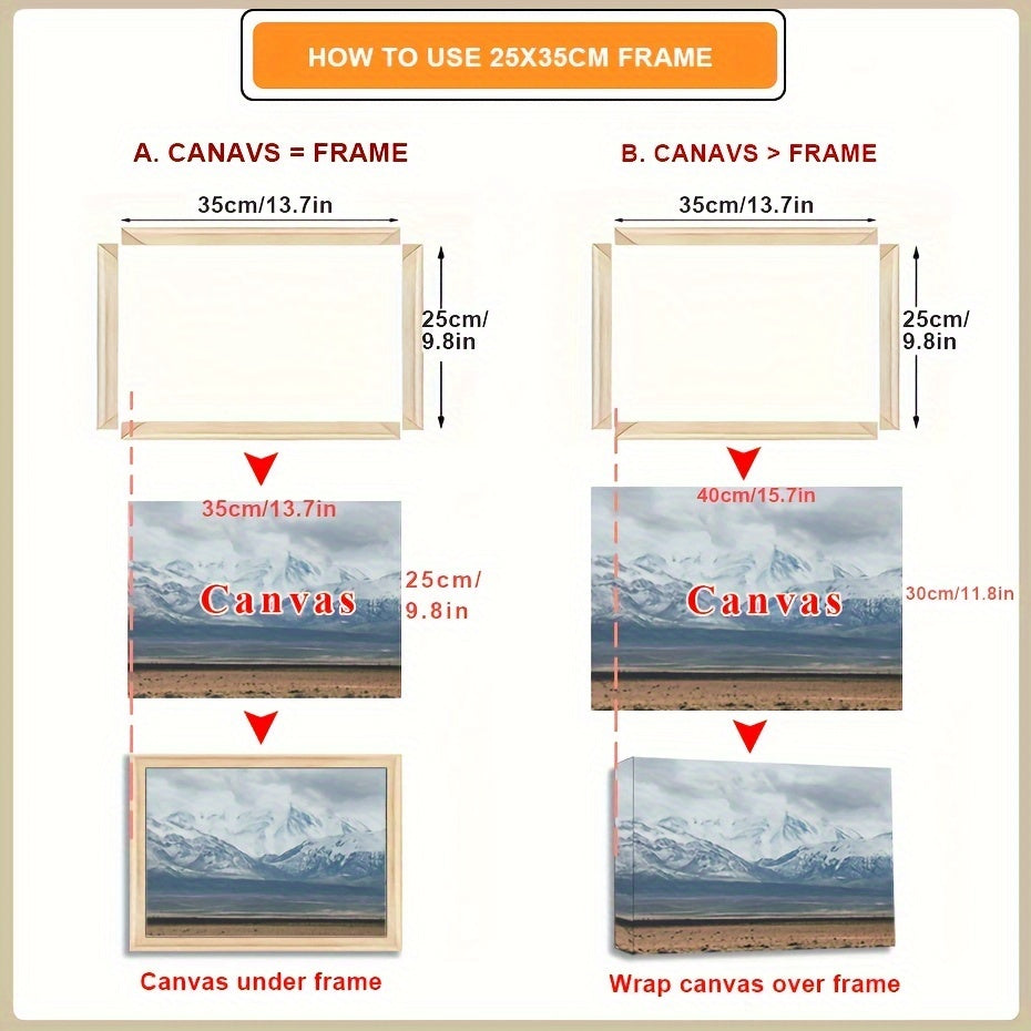 Cornice fotografica in legno massiccio fai-da-te per dipinti a olio diamantati e decorazioni da parete - Perfetta per l'arredamento domestico
