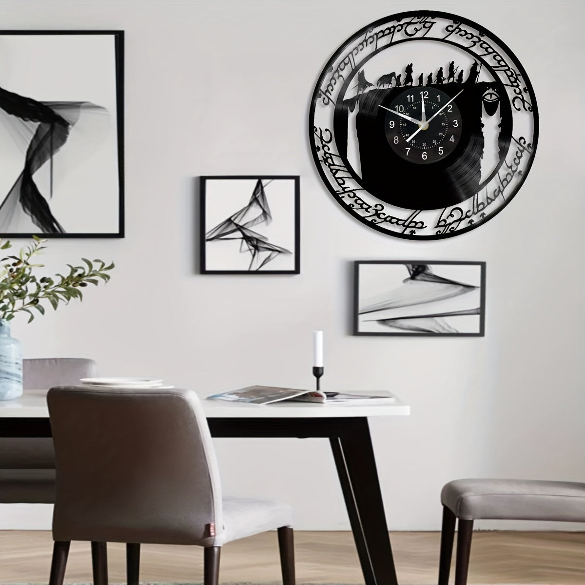 MythicWarrior - Silent Vinyl Wall Clock
