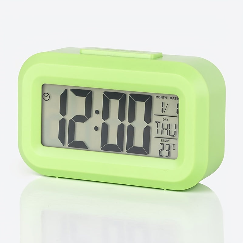 MelodyTime - Digital Music Alarm Clock with Snooze & Temperature Display