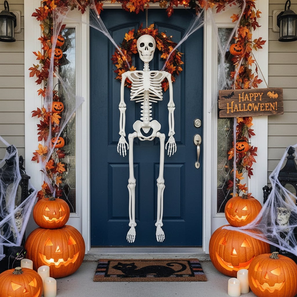 Decorazione Di Halloween Figura Scheletro Spettrale - Image 1