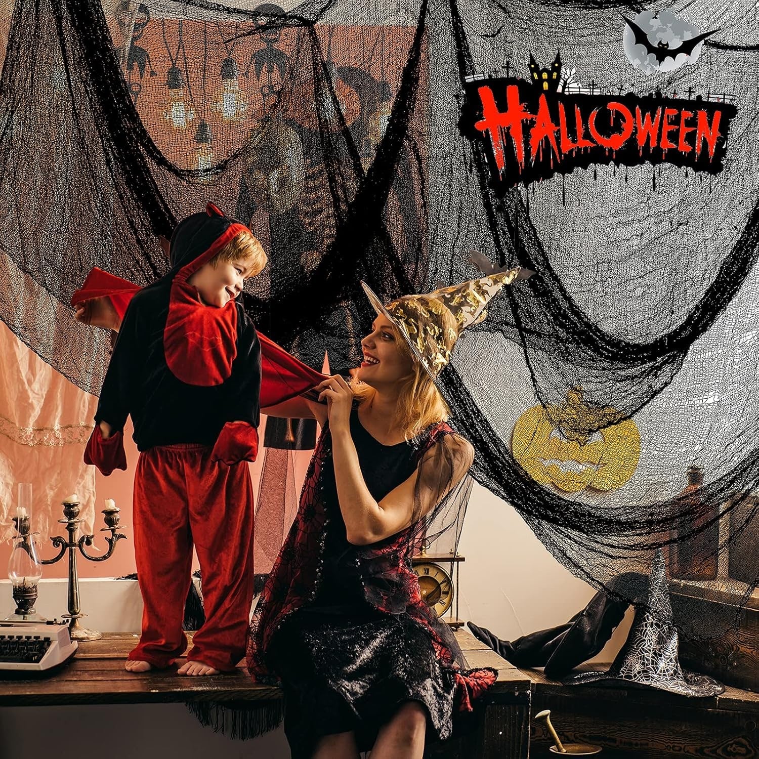 Decorazione Di Halloween Ragnatela Festa Decorativa - Image 3