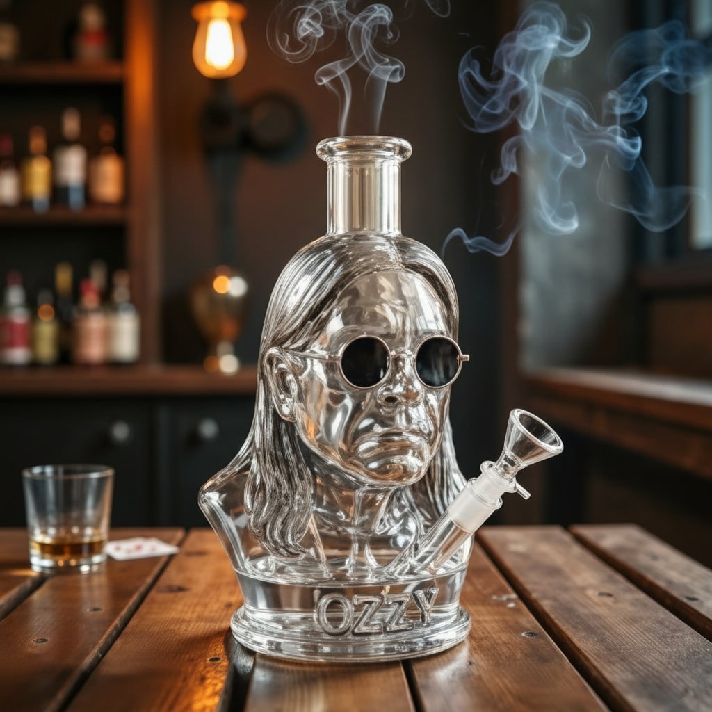 Decorazione Halloween Bong Vetro Design Unico - Image 1