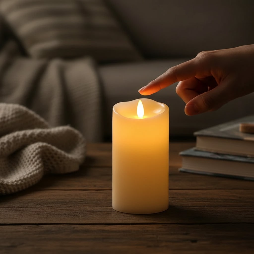 Decorazione Halloween Candele LED Accento Decorativo Casa - Image 6
