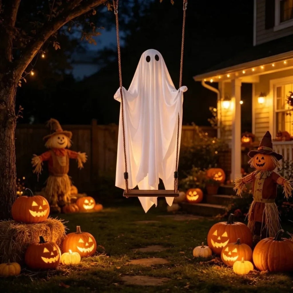Decorazione Halloween Esterno Accento Casa Spaventoso - Image 3