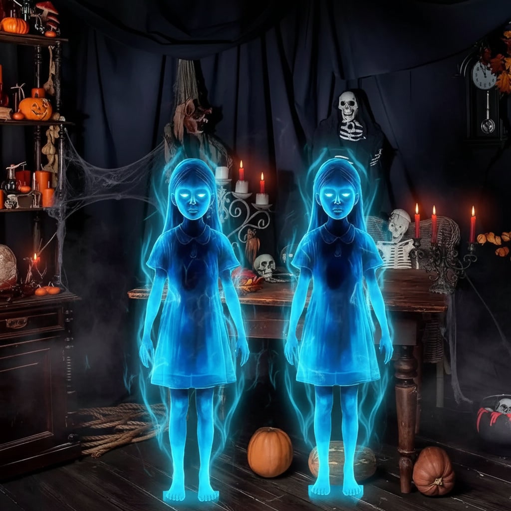 Decorazione Halloween Figure Fantasma Spettrali - Image 3