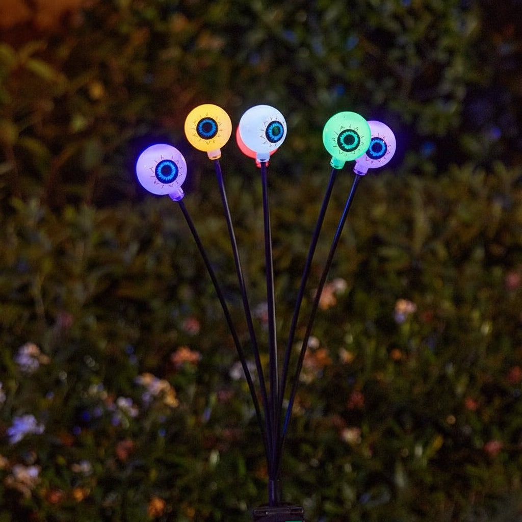 Decorazione Halloween Picchetti Bulbi Oculari Esposizione Esterno - Image 5
