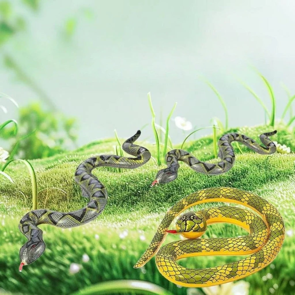 Decorazione Halloween Serpente Finto Design Realistico - Image 2