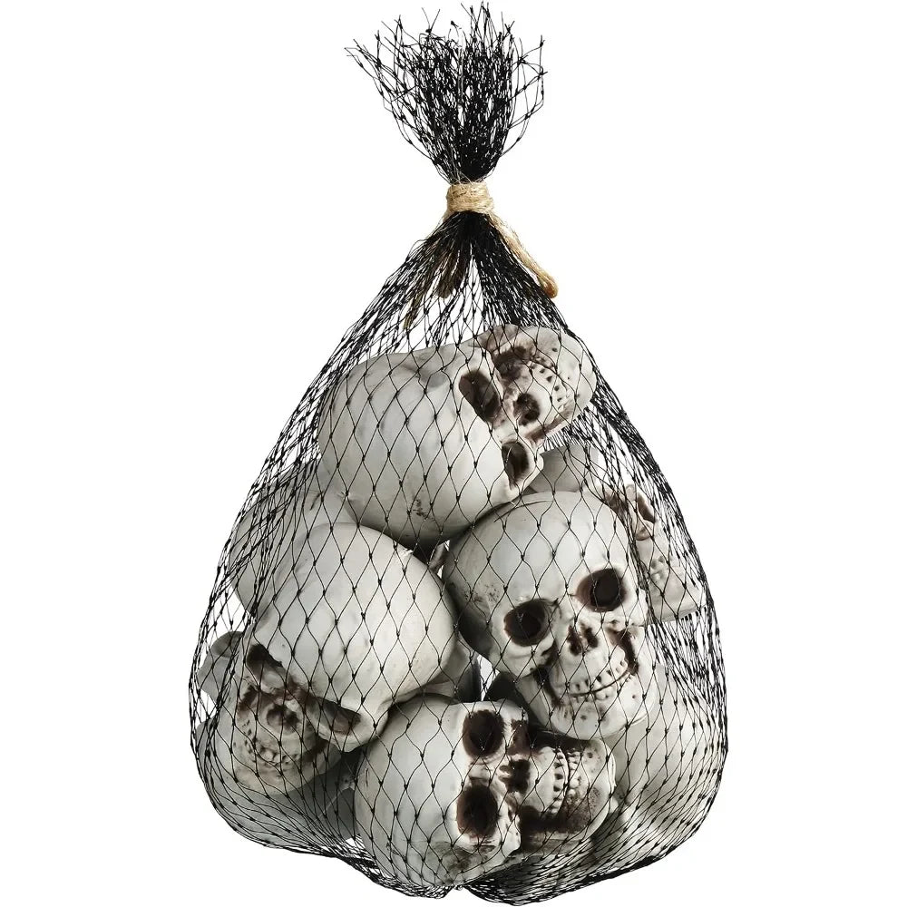Decorazioni Halloween Testa Scheletro Decorativa Set - Image 5