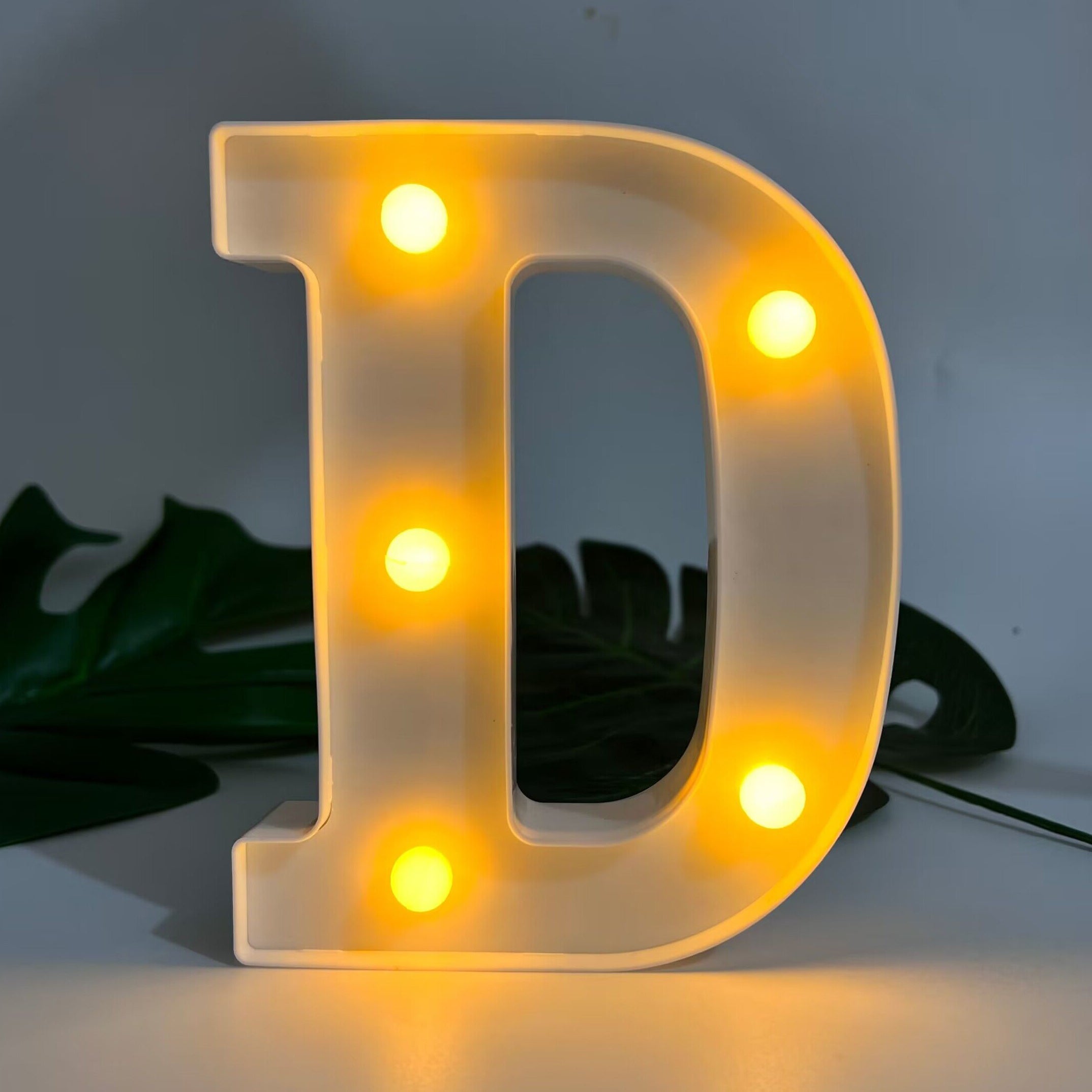 AlphaGlow - LED Decorative Letter Lamp with Battery Power Supply