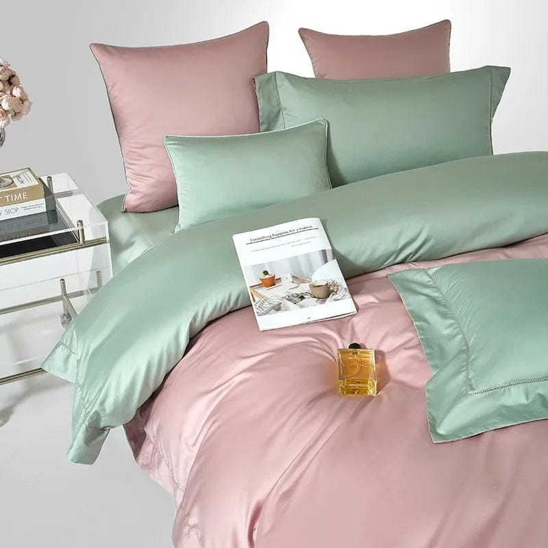 Set copripiumino Dream Sage Blush (Cotone Egiziano)