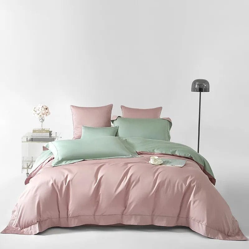 Set copripiumino Dream Sage Blush (Cotone Egiziano)