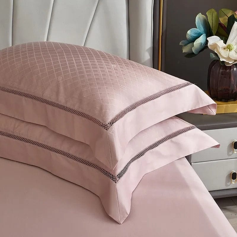Juego de funda nórdica Elegance Blush (Algodón Egipcio)