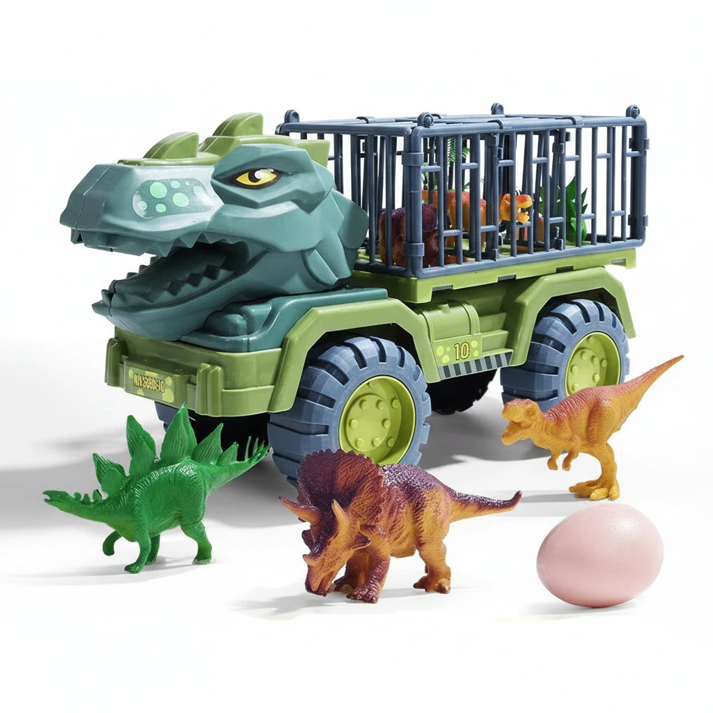 Toy Dinosaur Truck Dinosaur Transport Playset