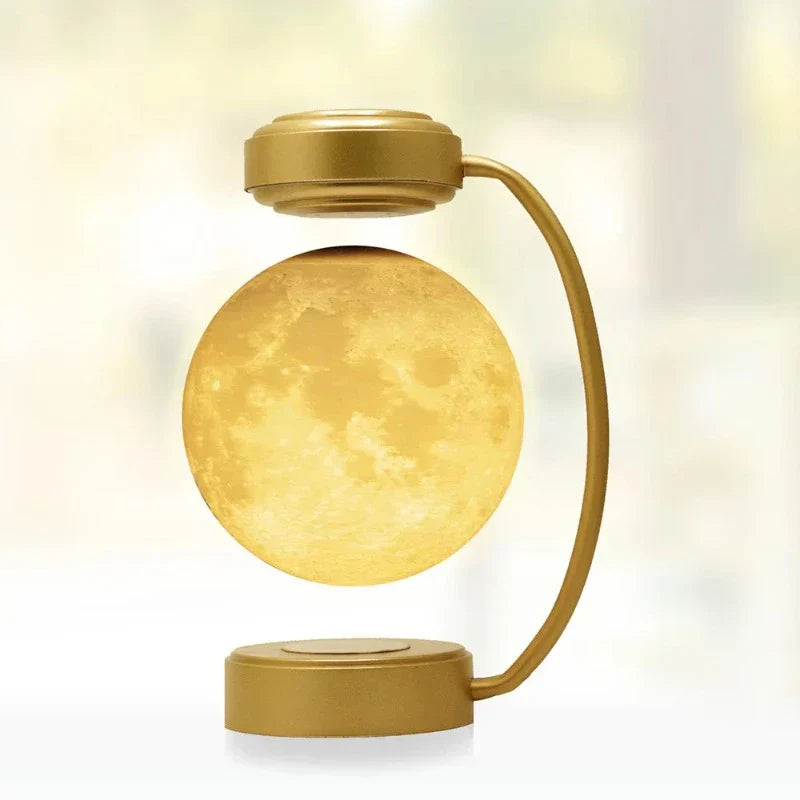 LunaFloat - Magnetic Floating Moon Lamp with 3D LED Lighting