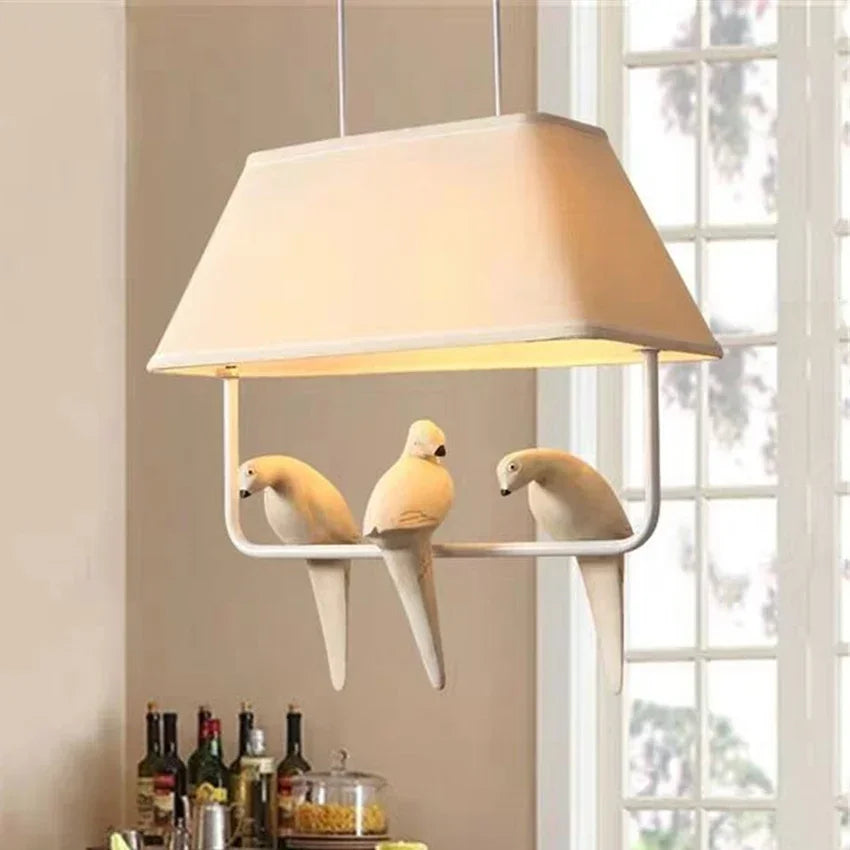 BirdNest - Hanging Lamp in Scandinavian Design Made of Rattan for Living Room and Dining Room