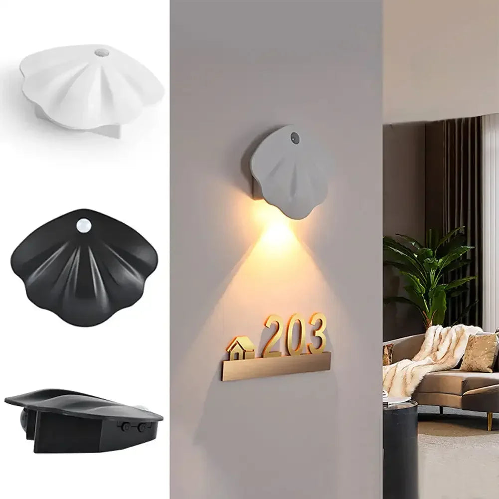 MotionGlow - Automatic LED Wall Lamp with Motion Sensor for Hall & Bedroom