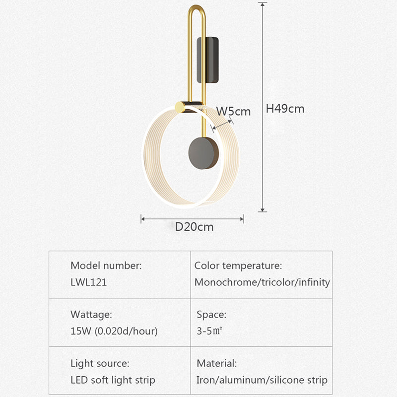 NordicaGlow – Minimalist LED Wall Lamp