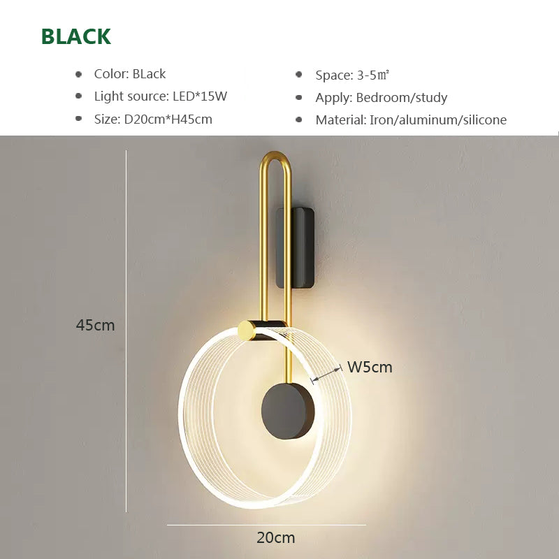 NordicaGlow – Minimalist LED Wall Lamp