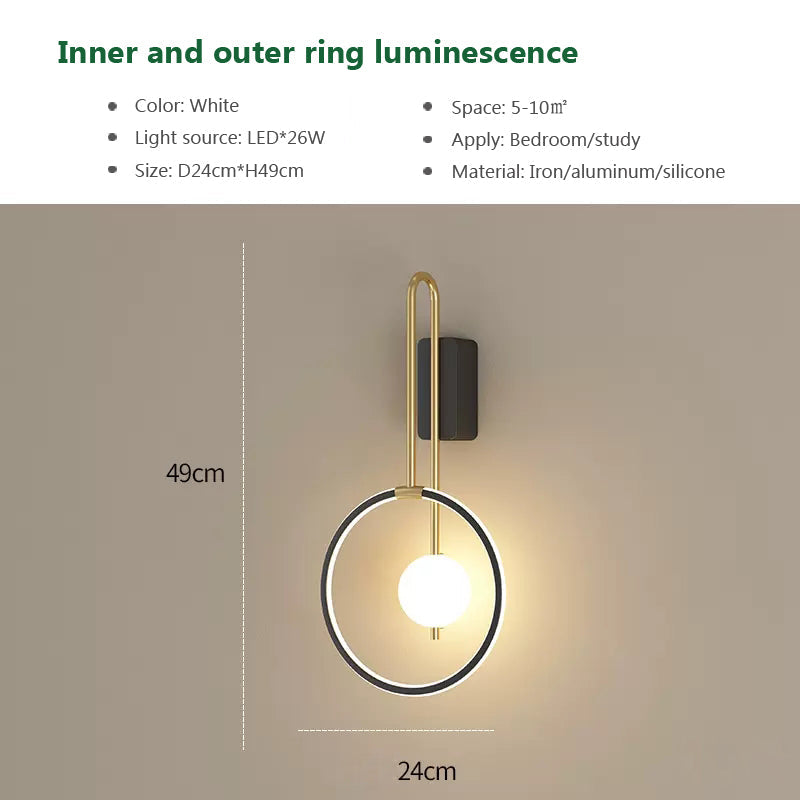 NordicaGlow – Minimalist LED Wall Lamp