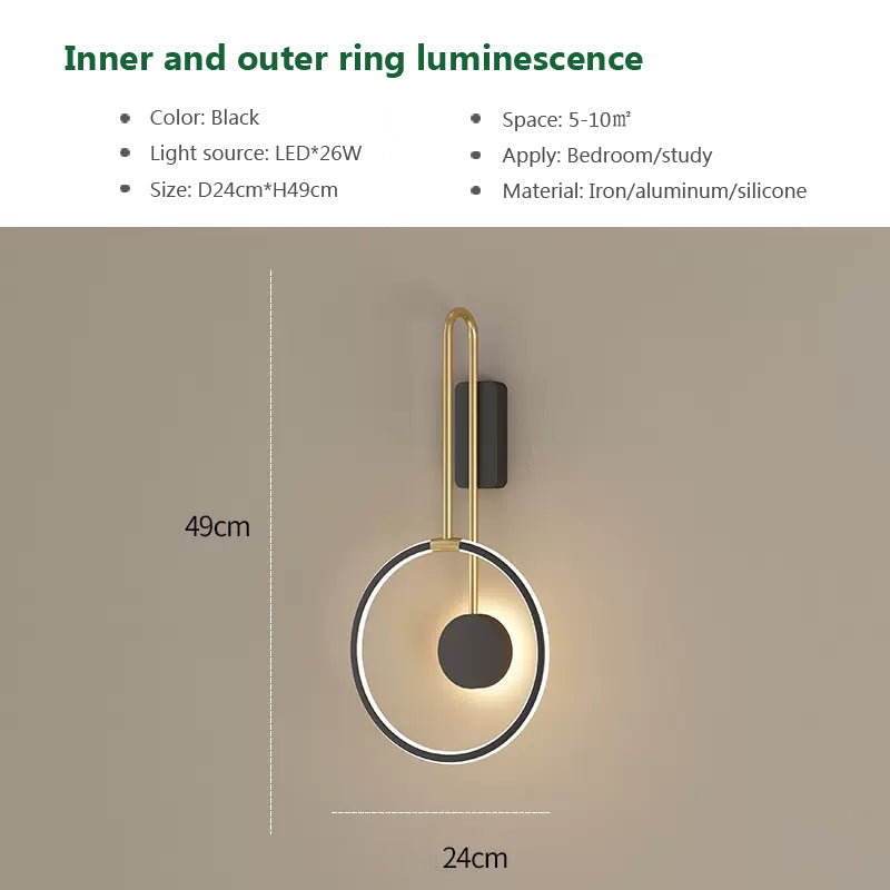 NordicaGlow – Minimalist LED Wall Lamp