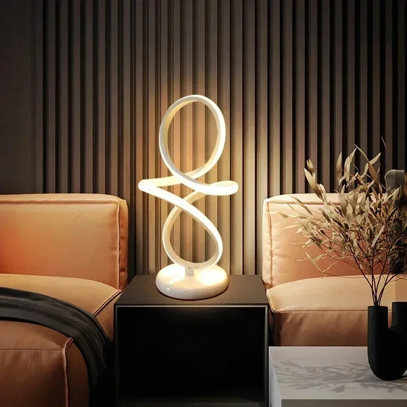 LumiGlow - Minimalistische LED Tafellamp | Moderne Dimbare Bureaulamp met USB-Aansluiting