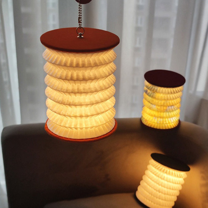 LumiLantern – Opvouwbare LED Lantaarn met Compact Design, Draagbare Decoratieve Lamp