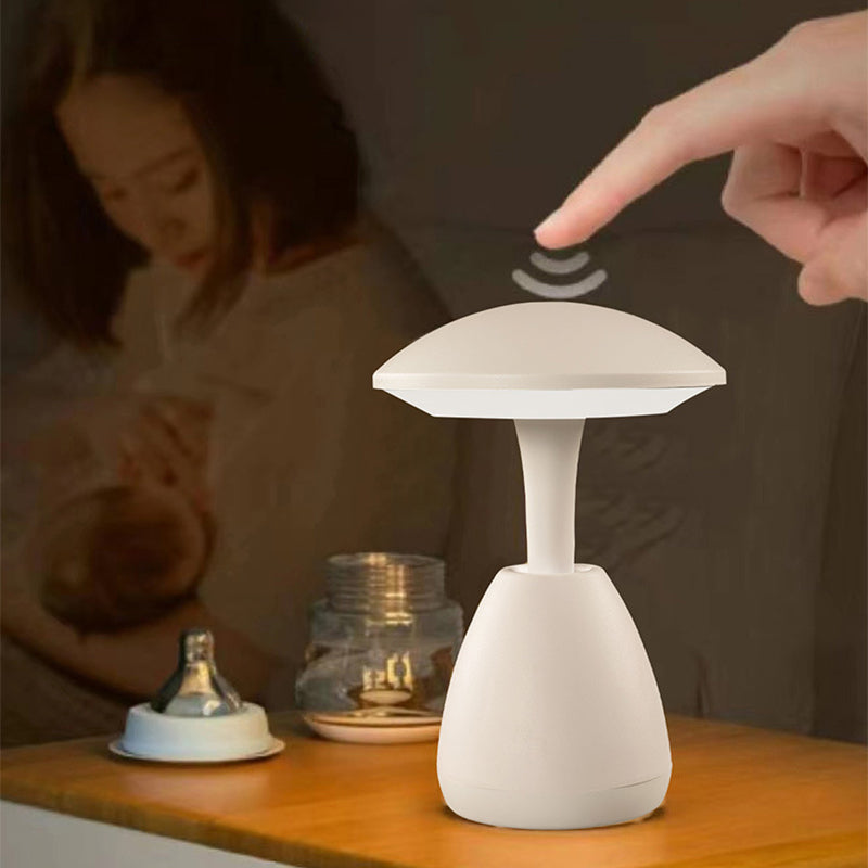 GlowShroom - Dimmable LED Table Lamp with Touch Function for Bedroom & Children's Room