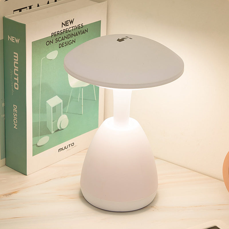 GlowShroom - Lampada da tavolo LED dimmerabile con funzione touch per camera da letto e cameretta