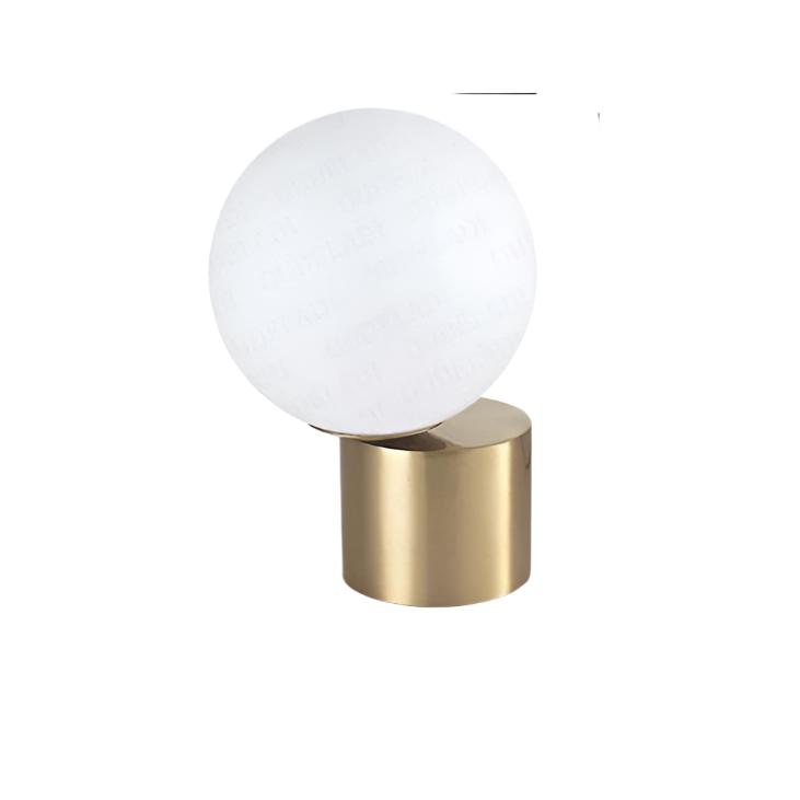 GlassGlow – Glass Globe Table Lamp with LED Lighting in Modern Design | Night Light