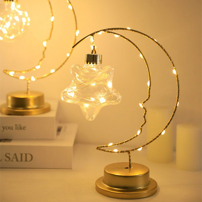 LunaGlow – Moon LED Decorative Night Light – Romantic Table Lamp