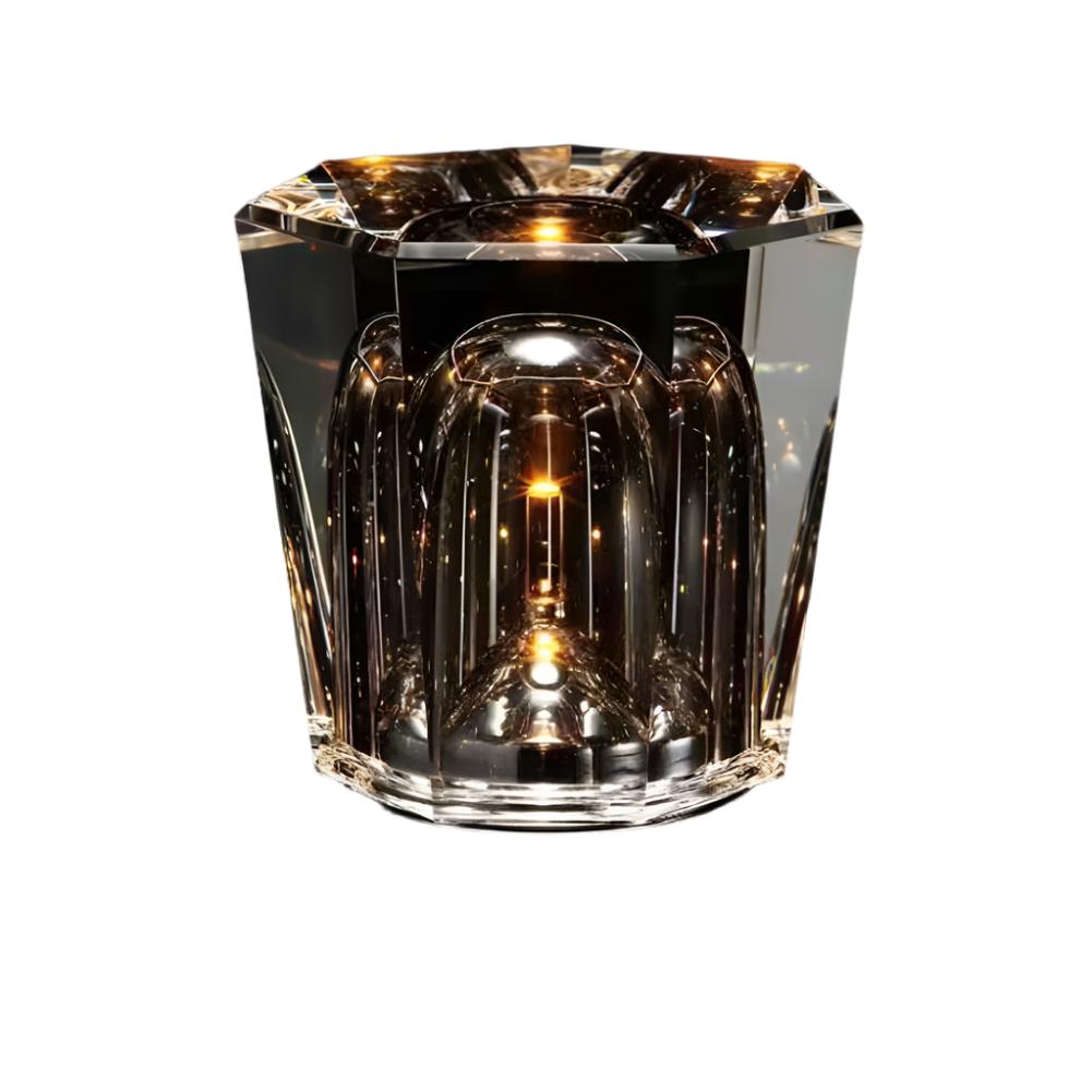 CrystalGlow - Wireless Crystal Table Lamp with LED Lighting
