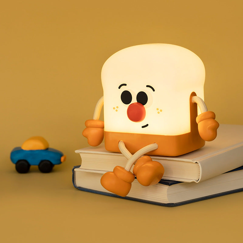 GlowToast - Rechargeable LED Night Light in Toast Design