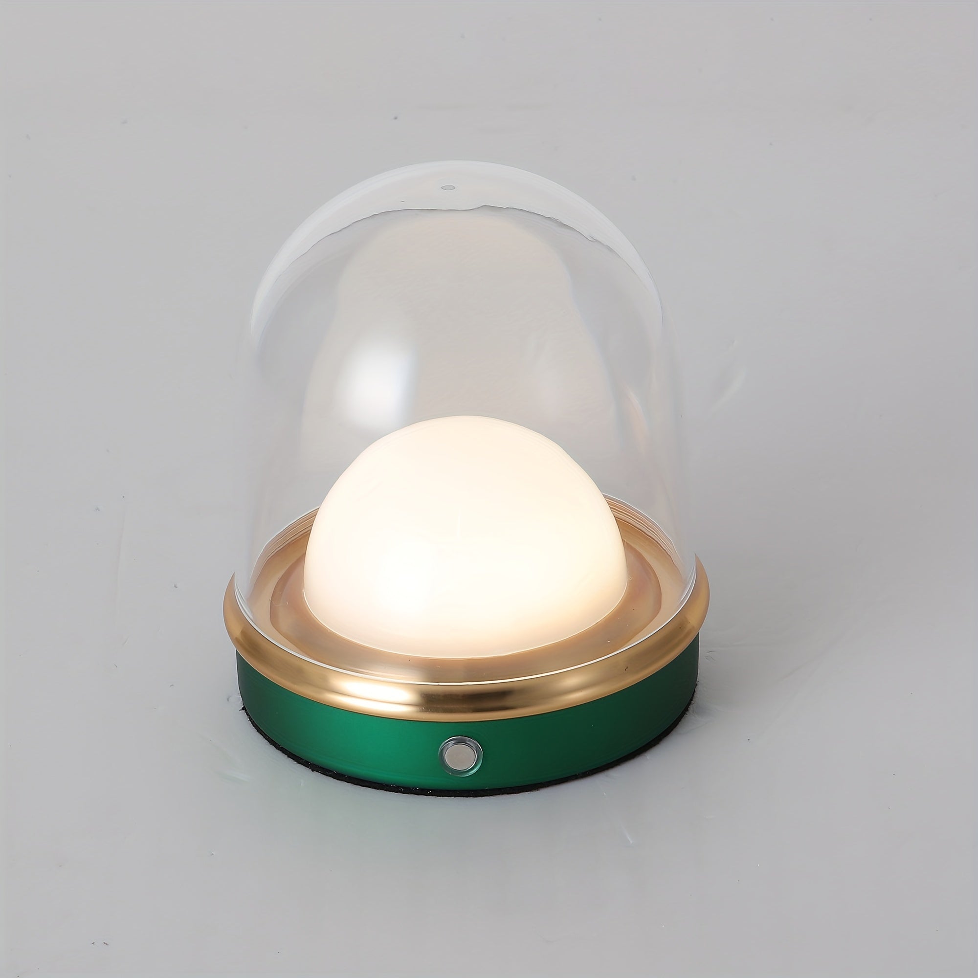 CrystalGlow - Lampada da tavolo LED wireless con illuminazione d'atmosfera per soggiorno e camera da letto