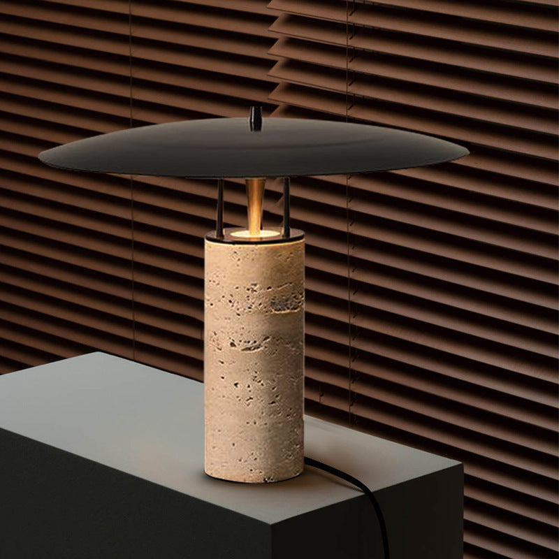 LuxeGlow - Lámpara de escritorio de mármol con diseño atemporal