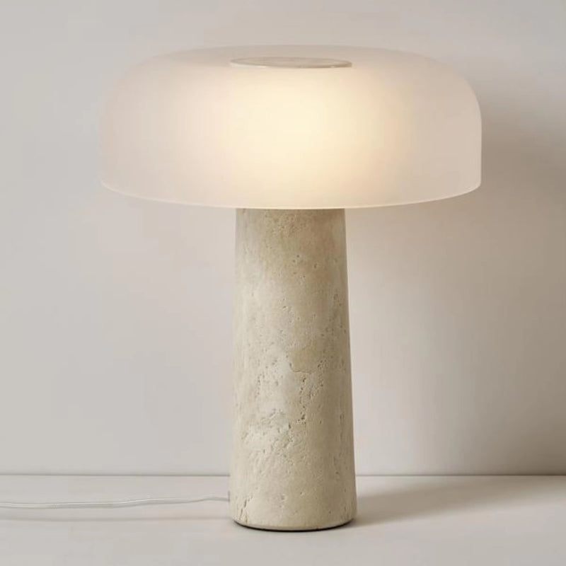 LuxeGlow - Marble Desk Lamp with Timeless Design