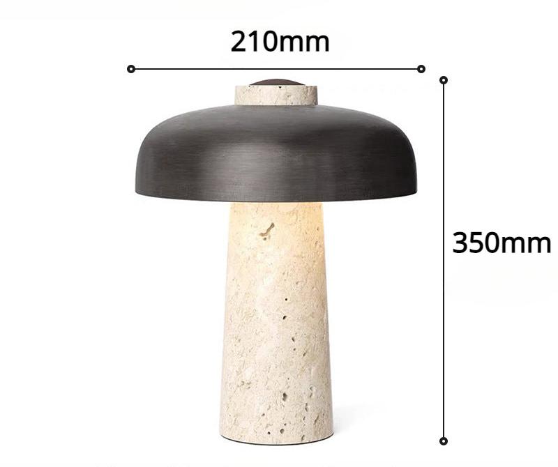MarbleGlow - Modern Marble Desk Lamp | Elegant LED Table Lamp for Living Room & Office