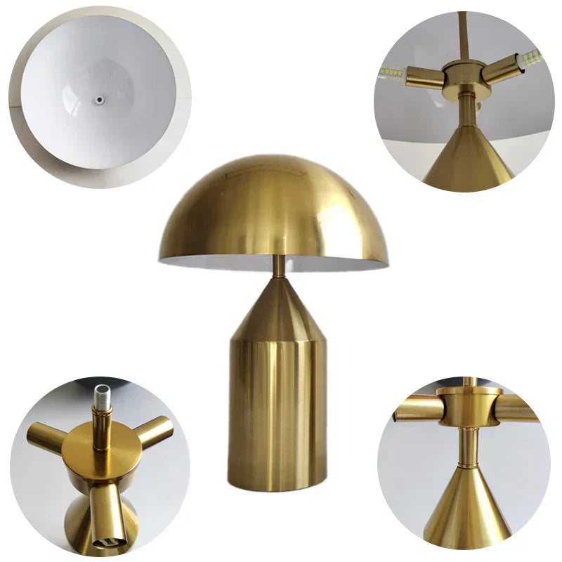 LumeShroom – LED Mushroom Table Lamp with Scandinavian Design
