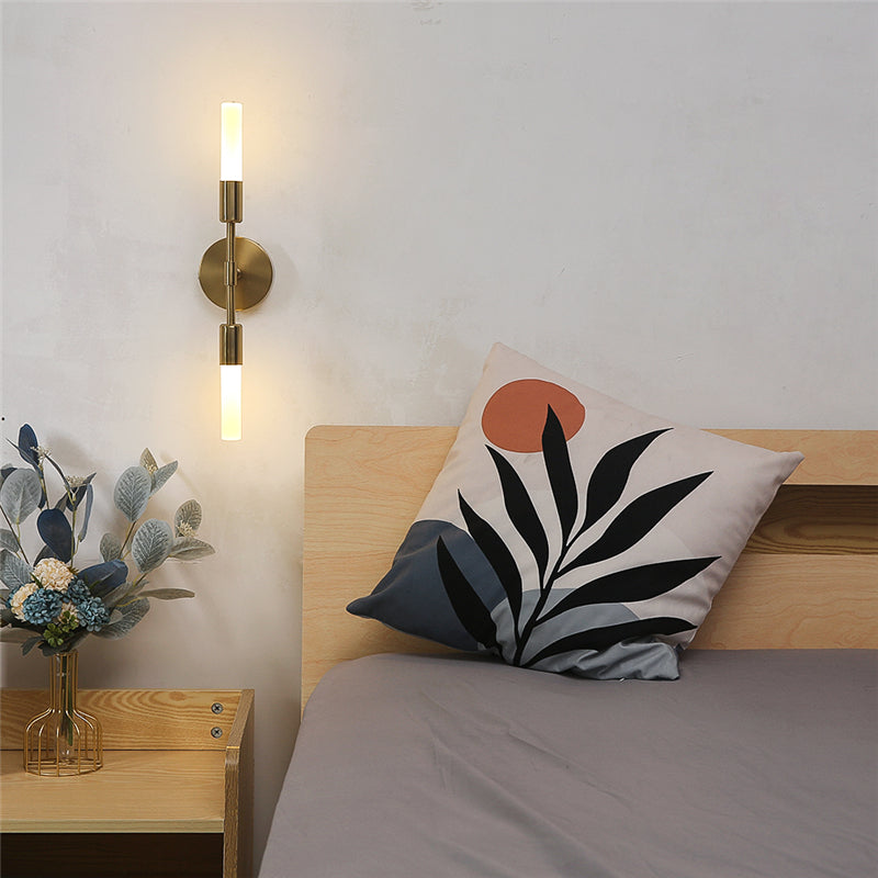 LumiBeam - Lampada da parete LED moderna minimalista con doppio fascio luminoso