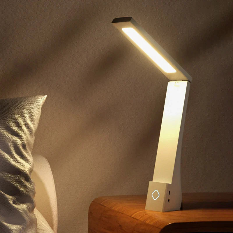 FlexiLume - Candeeiro de Secretária LED Regulável com Braço Flexível e USB