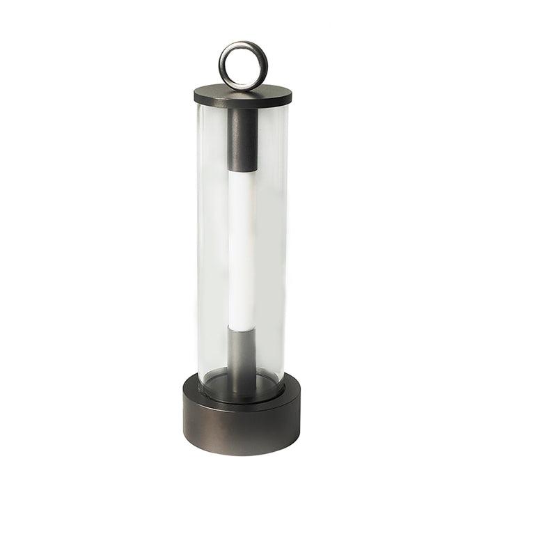 GlowLuxe - Lámpara de mesa LED recargable para interior y exterior, inalámbrica y resistente a la intemperie