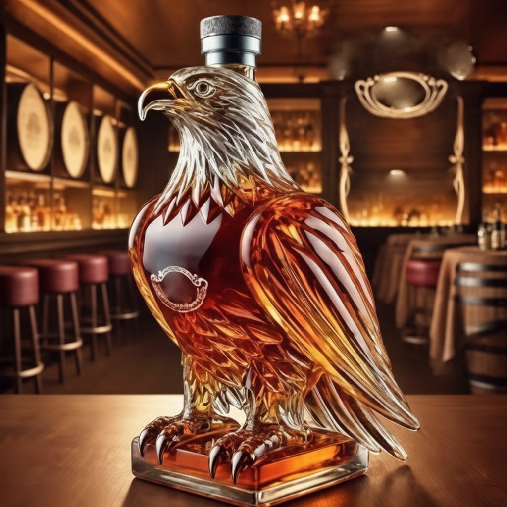 Whisky Karaf Adelaar Design Decoratief Glas Thuisbar