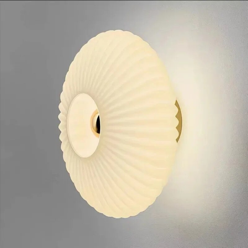 RippleGlow - Modern Glass Wall Lamp for Stylish Interiors