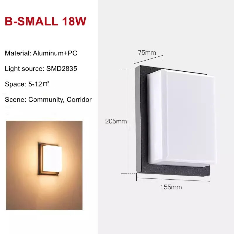 LuminAura - Iluminação Exterior LED Moderna