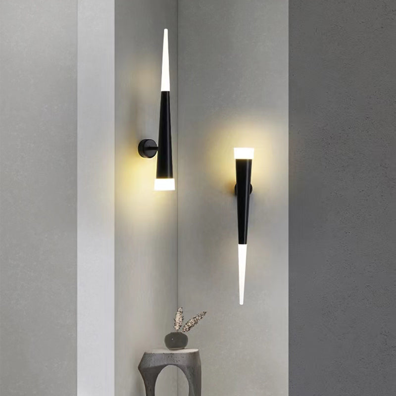 TubeGlow - Minimalist LED Wall Lamp for Living Room & Hallway