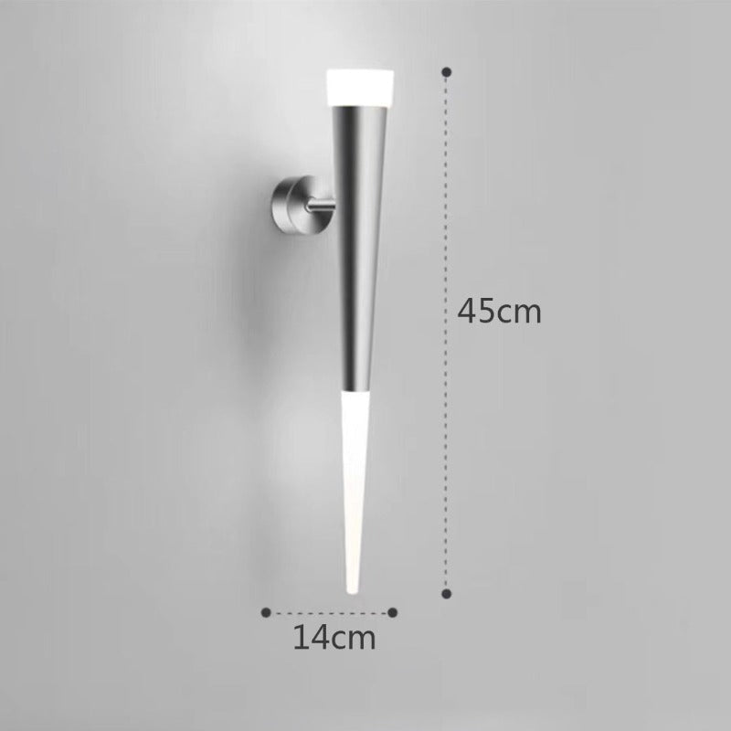 TubeGlow - Minimalist LED Wall Lamp for Living Room & Hallway