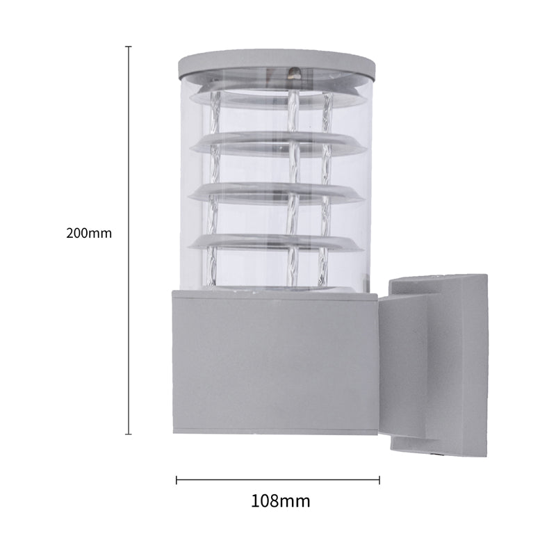 LumiWall – Modern Up-Down LED Wall Lamp for Outdoor Use – Waterproof & Energy Efficient, Perfect