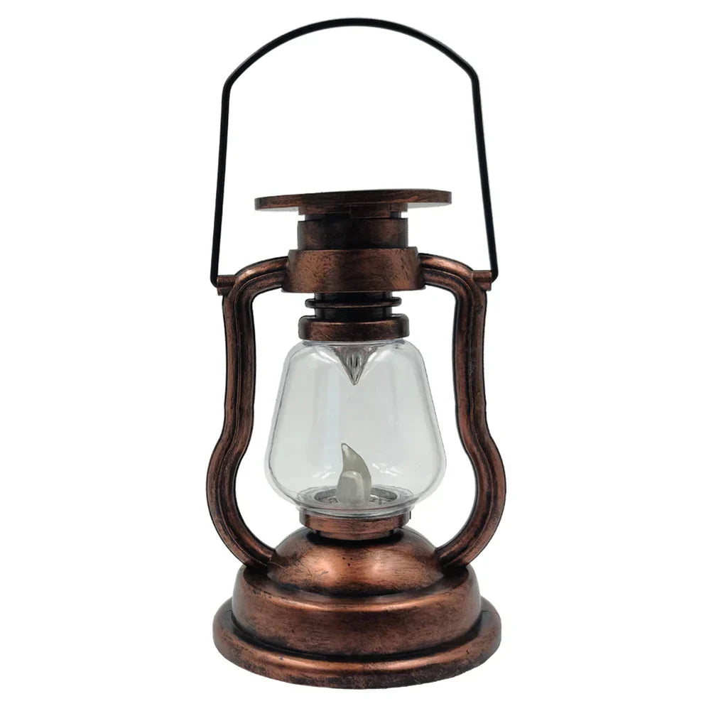 LumiLanterne – Retro Solar Lantern for Garden & Camping – Weatherproof & Energy Efficient