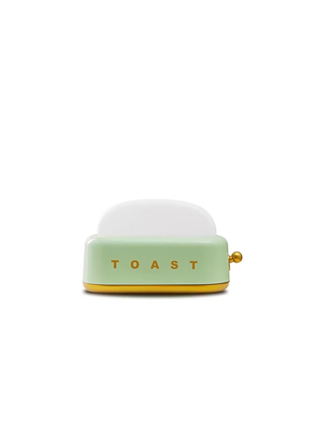 LumiToast - Cute USB Rechargeable LED Toaster Table Lamp, 3000K Warm Light