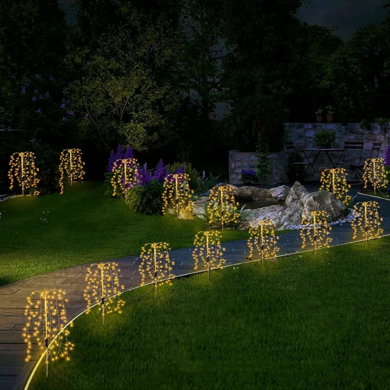 3 Packs Solar Garden Lighting Outdoor Decor