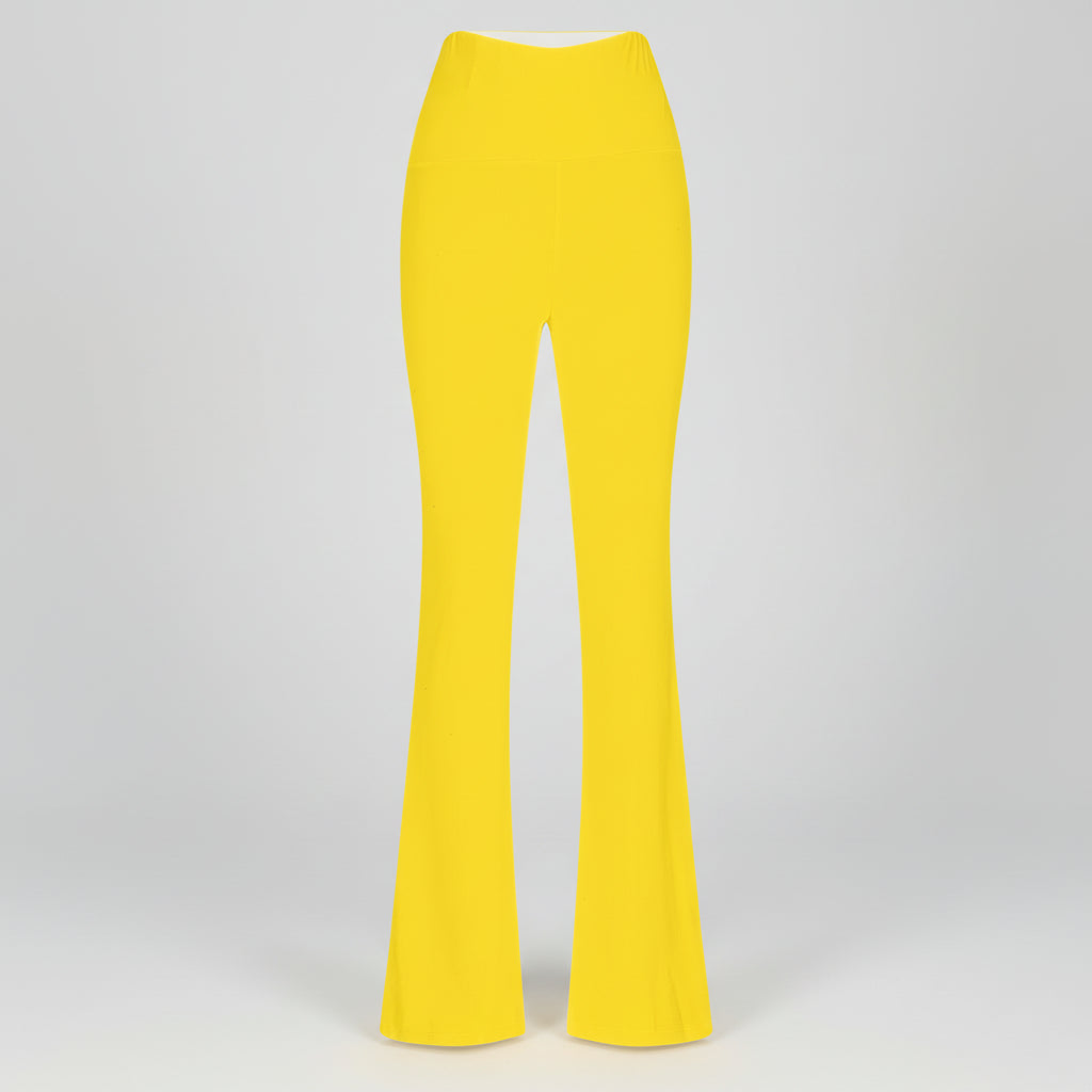 Dames Broek Wide Leg Flowy Stretch Comfort Lange Pantalon